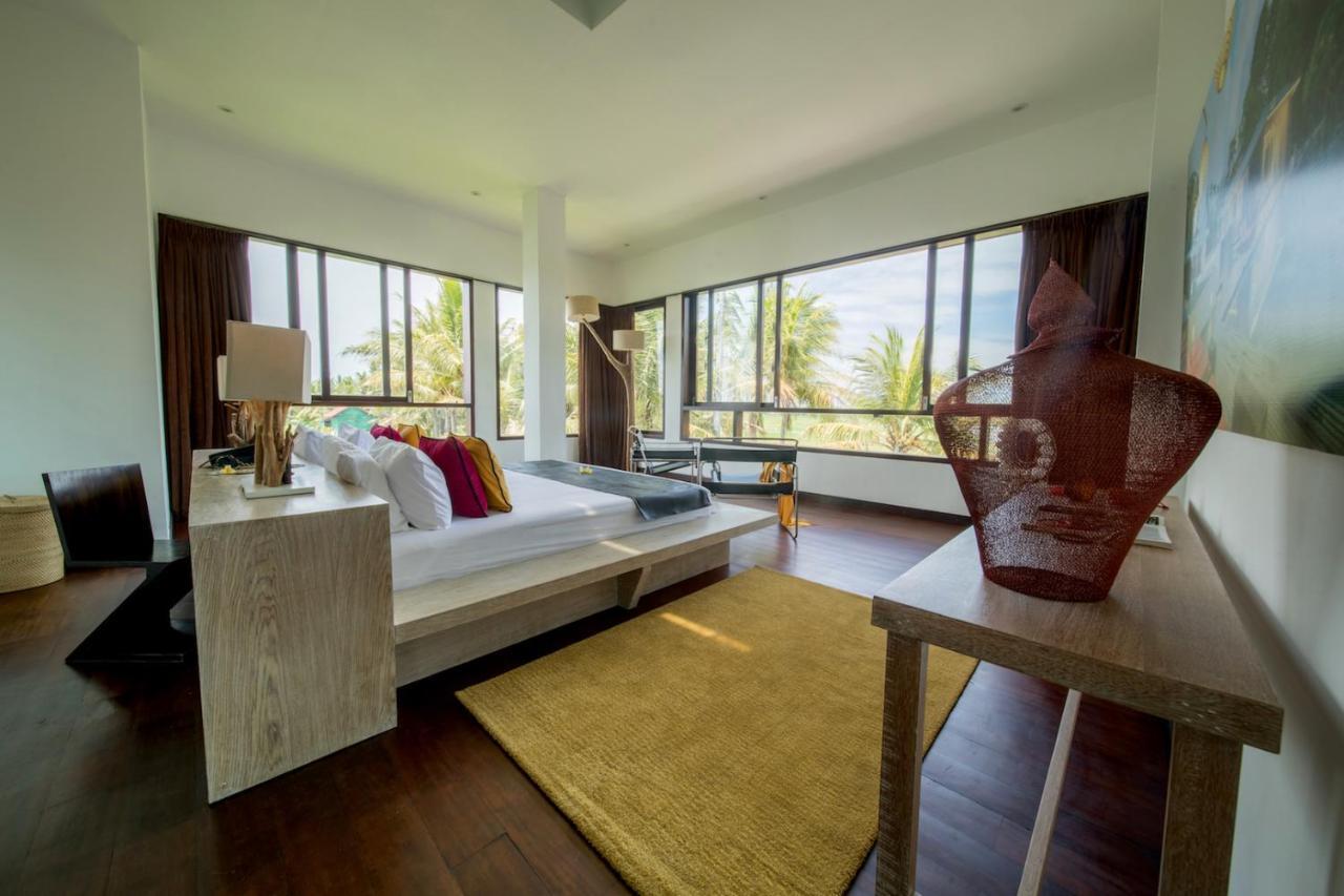 فيلا Luxenomads Tanah Lot Oceanview Escape Selemadeg المظهر الخارجي الصورة
