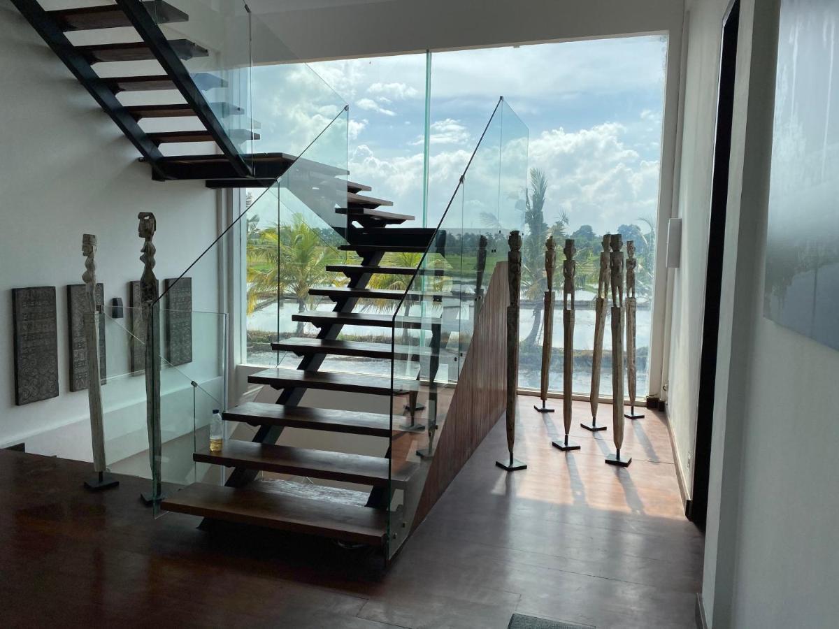 فيلا Luxenomads Tanah Lot Oceanview Escape Selemadeg المظهر الخارجي الصورة